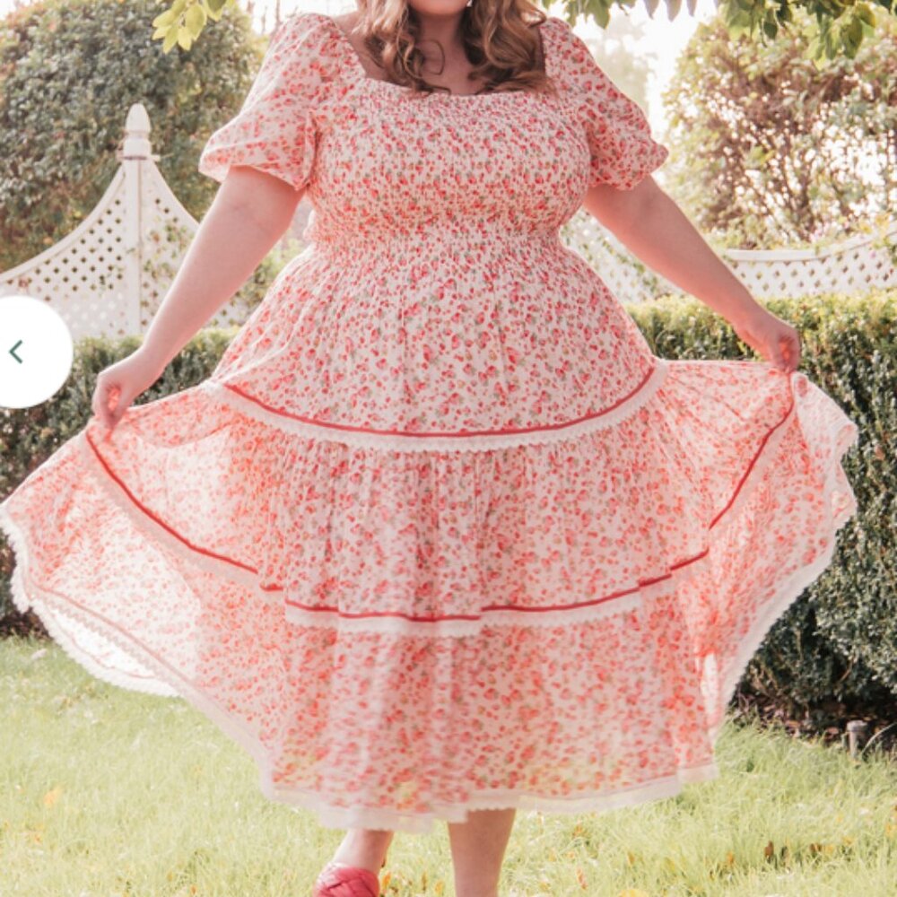 JessaKae Strawberry Shortcake Dress 1x